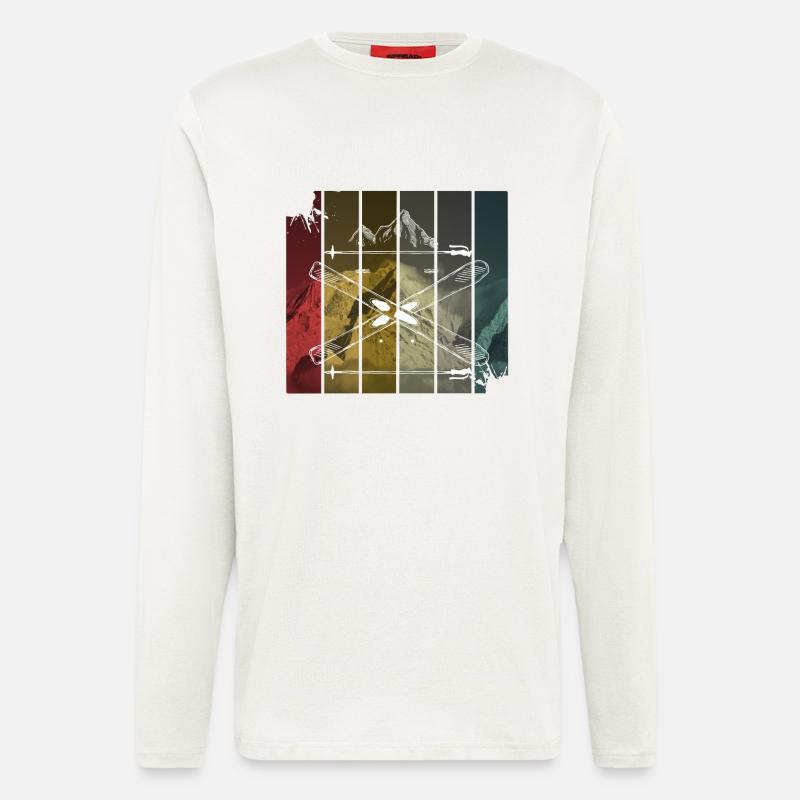 Ski - Langarmshirt - made by SPREAD  - OFF WHITE