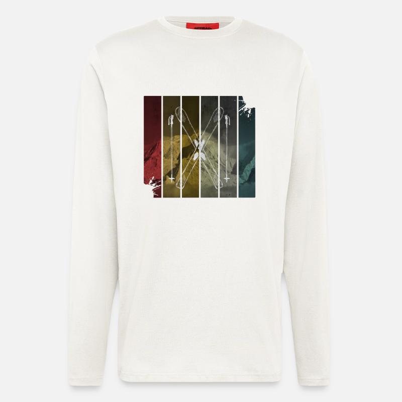 Ski - Langarmshirt - made by SPREAD  - OFF WHITE