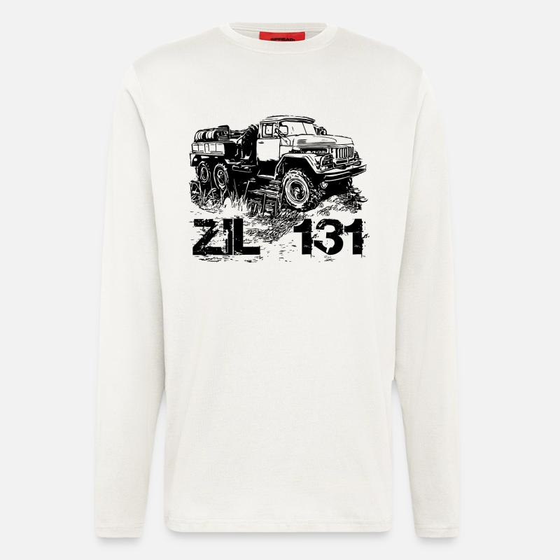 ZIL 131 - Langarmshirt - made by SPREAD  - OFF WHITE