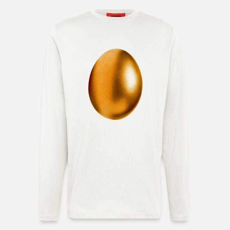 golden egg - Longsleeve - made by SPREAD  - OFF WHITE