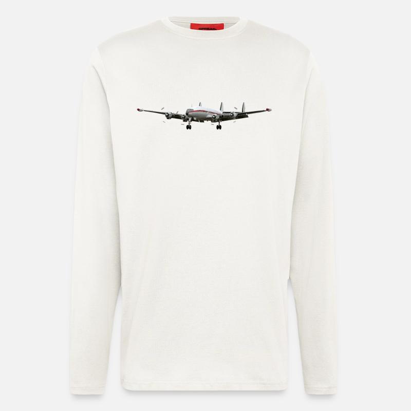 Super Constellation - Langarmshirt - made by SPREAD  - OFF WHITE