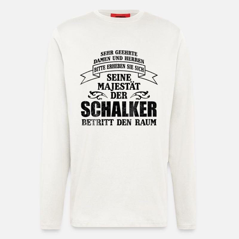 Schalker Majestät - Langarmshirt - made by SPREAD  - OFF WHITE