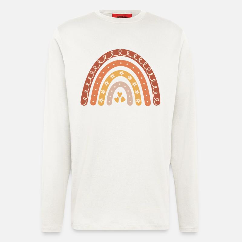 Boho Rainbow - Longsleeve - made by SPREAD  - OFF WHITE