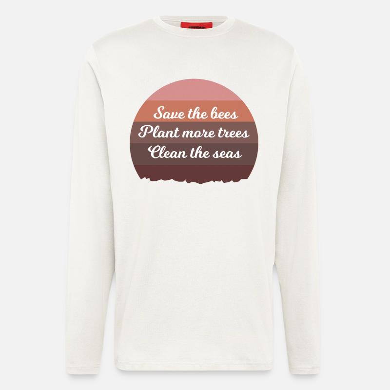 klima - Langarmshirt - made by SPREAD  - OFF WHITE