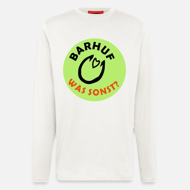 Barefoot Statement - Longsleeve - made by SPREAD  - OFF WHITE