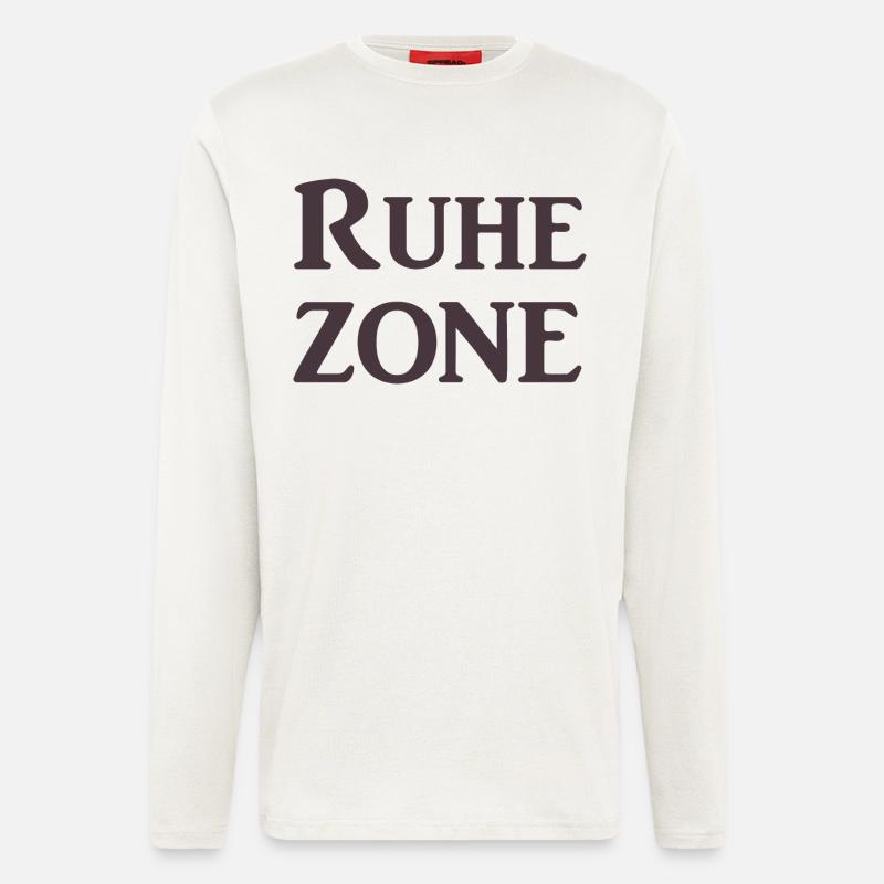 Ruhezone - Langarmshirt - made by SPREAD  - OFF WHITE
