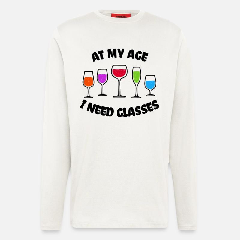 Funny Joke Humorous Statement Cool - Longsleeve - made by SPREAD  - OFF WHITE