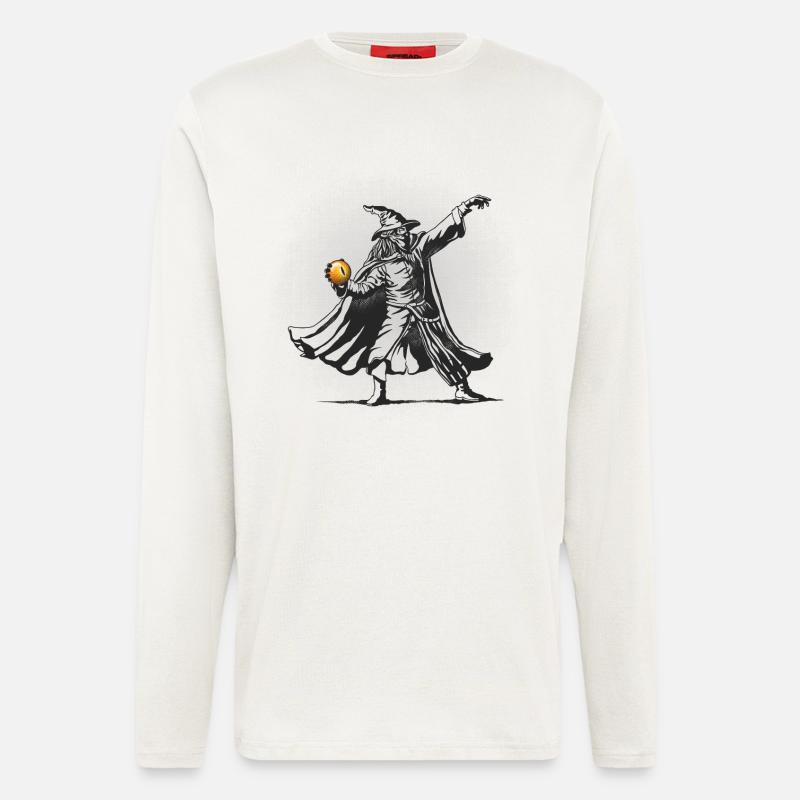 The orb thrower - Longsleeve - made by SPREAD  - OFF WHITE