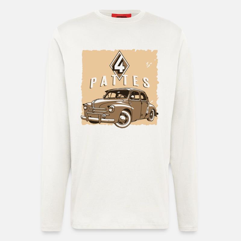 4 LEGS - Longsleeve - made by SPREAD  - OFF WHITE