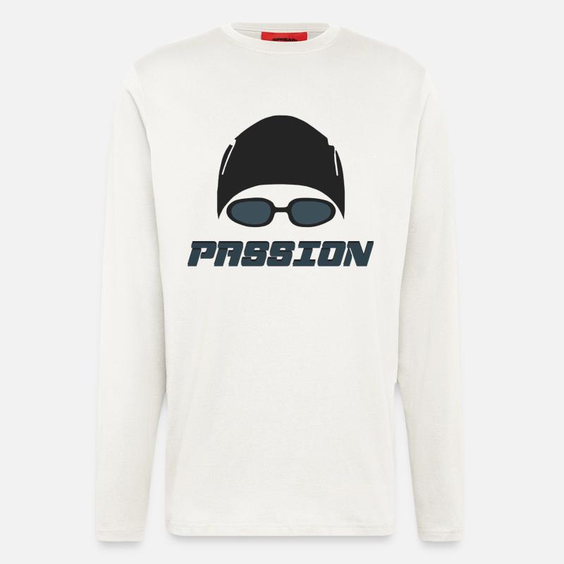 Swimming - Longsleeve - made by SPREAD - OFF WHITE