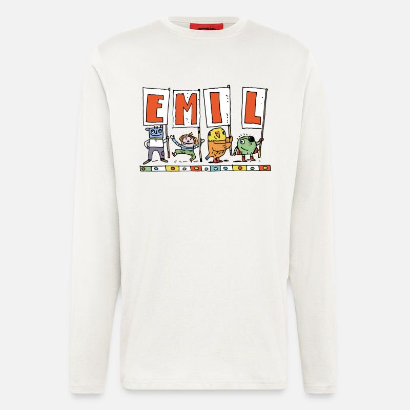 Emil - Langarmshirt - made by SPREAD  - OFF WHITE