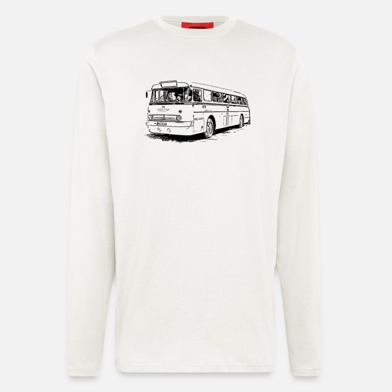 Ikarus 66 - Langarmshirt - made by SPREAD  - OFF WHITE