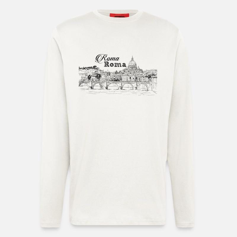 Rom - Langarmshirt - made by SPREAD  - OFF WHITE