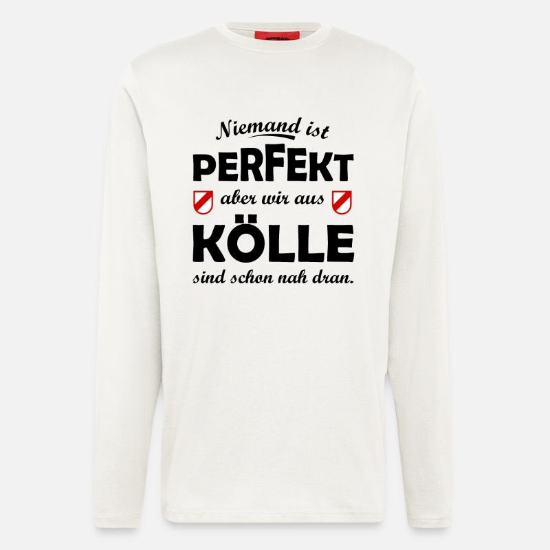 Kölle Perfekt - Langarmshirt - made by SPREAD  - OFF WHITE