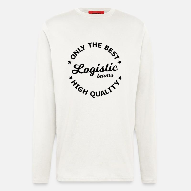 Logistics Team - Longsleeve - made by SPREAD  - OFF WHITE