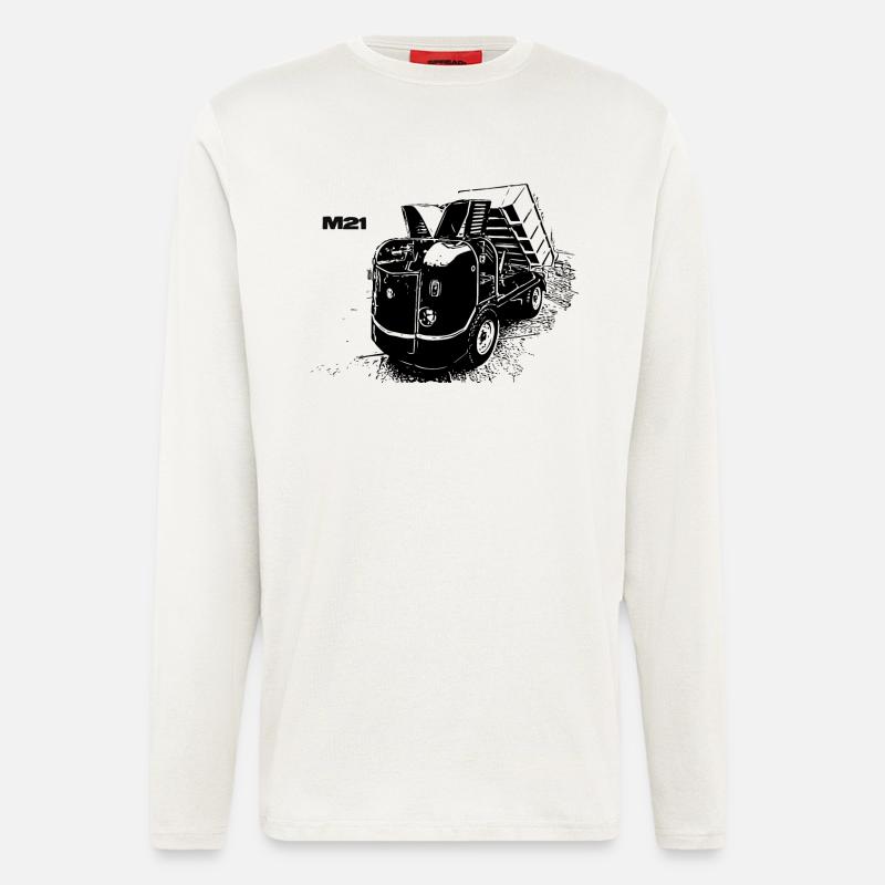 Multicar M21 - Langarmshirt - made by SPREAD  - OFF WHITE