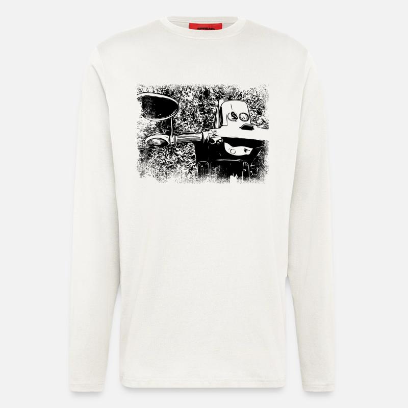 Simson Schwalbe - KR51 - Langarmshirt - made by SPREAD  - OFF WHITE