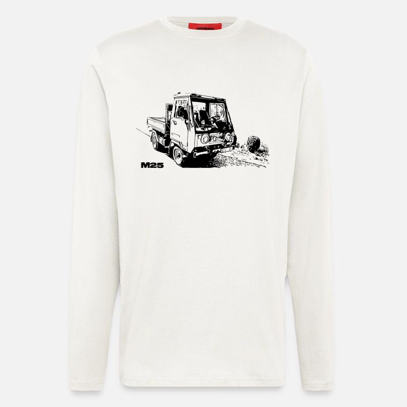 Multicar - Longsleeve - made by SPREAD  - OFF WHITE
