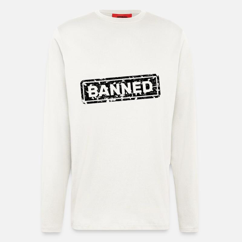 Forbidden, banned, rejected, ostracized - Longsleeve - made by SPREAD  - OFF WHITE