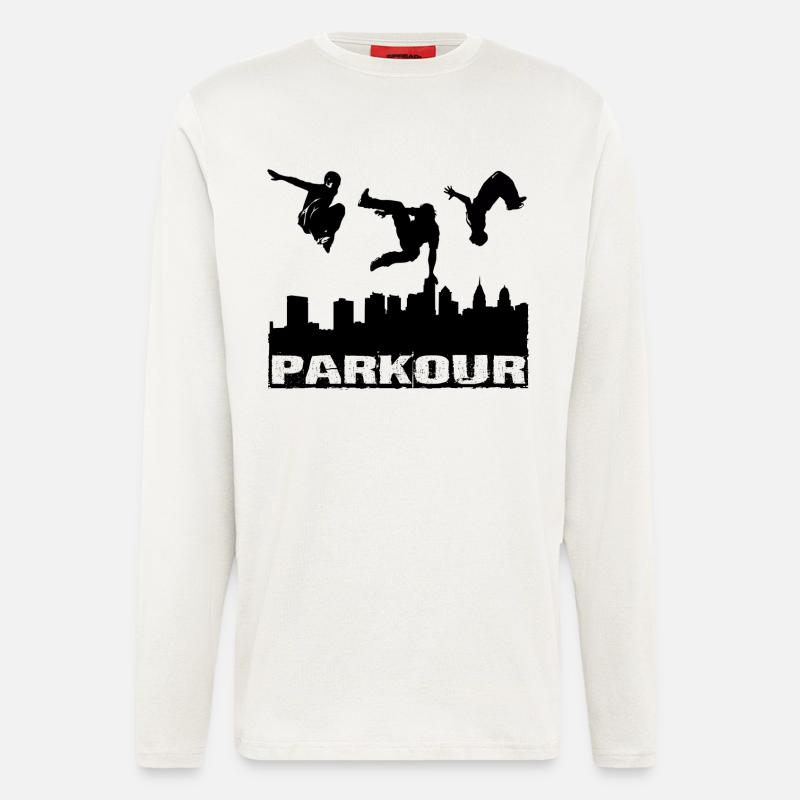 Parkour - Longsleeve - made by SPREAD  - OFF WHITE