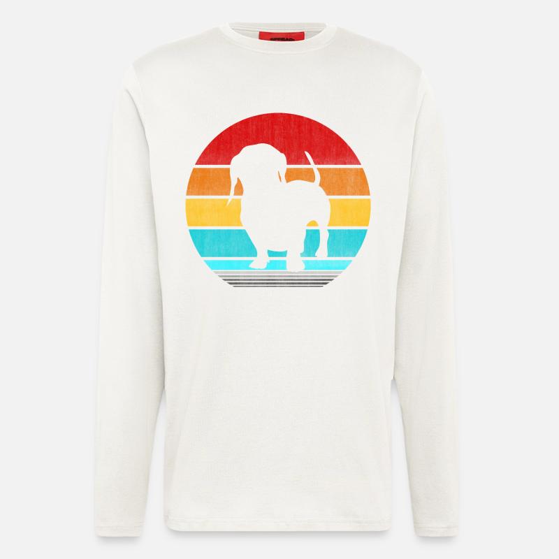 Dackel - Langarmshirt - made by SPREAD  - OFF WHITE