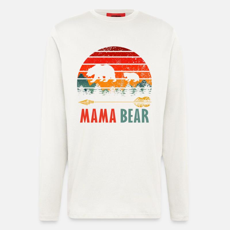 Mama Bär - Langarmshirt - made by SPREAD  - OFF WHITE