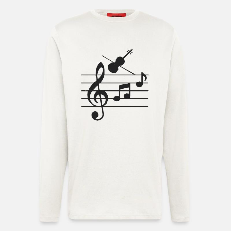 Strings - Longsleeve - made by SPREAD  - OFF WHITE