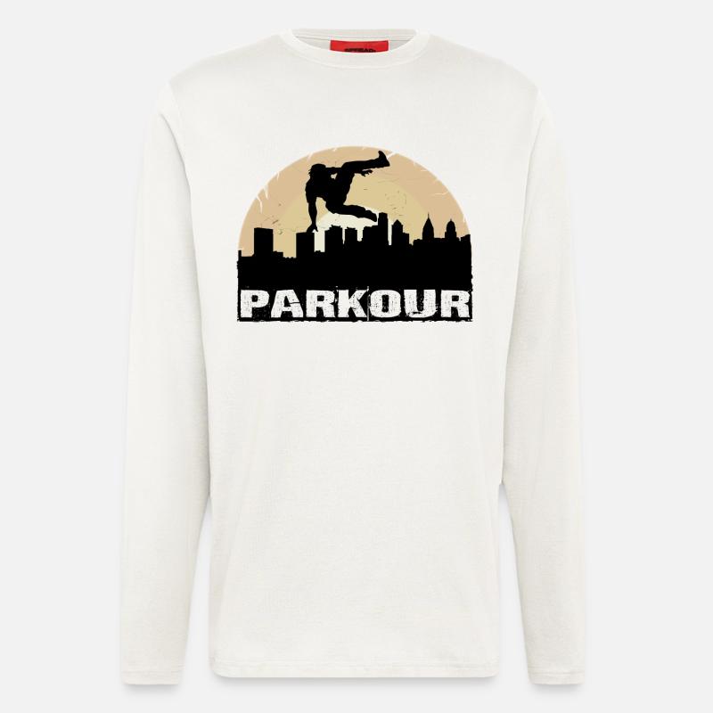 Parkour - Langarmshirt - made by SPREAD  - OFF WHITE