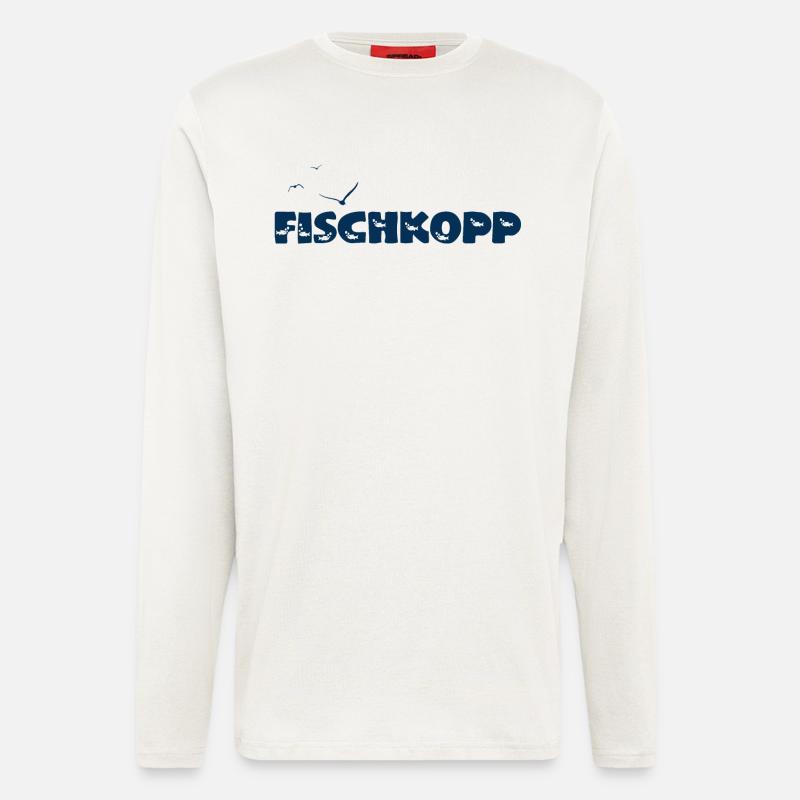 Fischkopp - Langarmshirt - made by SPREAD  - OFF WHITE