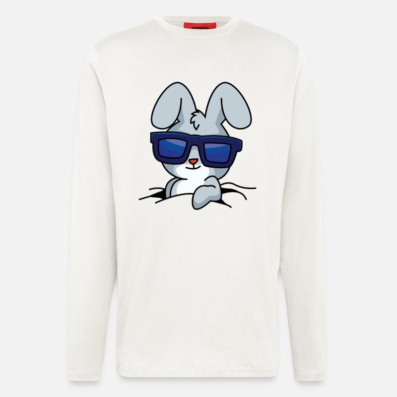 Cool Rabbit - Longsleeve - made by SPREAD  - OFF WHITE