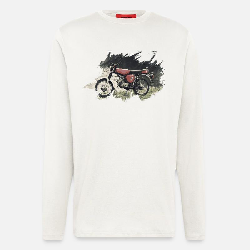 Enduro S51 - Langarmshirt - made by SPREAD  - OFF WHITE