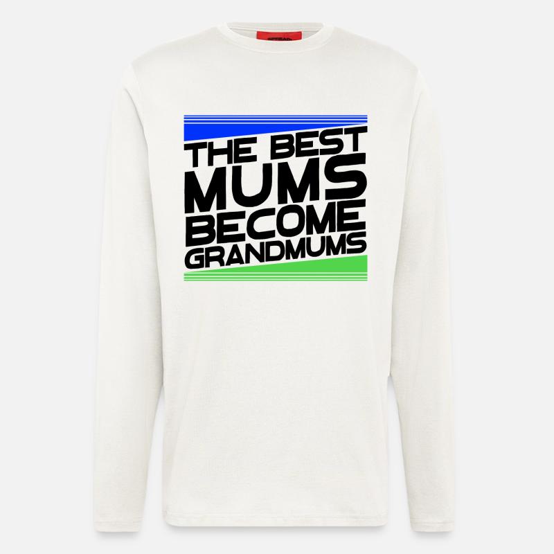 Cool Oma Statement Großmutter Glückwunsch - Langarmshirt - made by SPREAD  - OFF WHITE