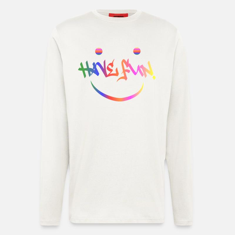 Have fun - Longsleeve - made by SPREAD - OFF WHITE