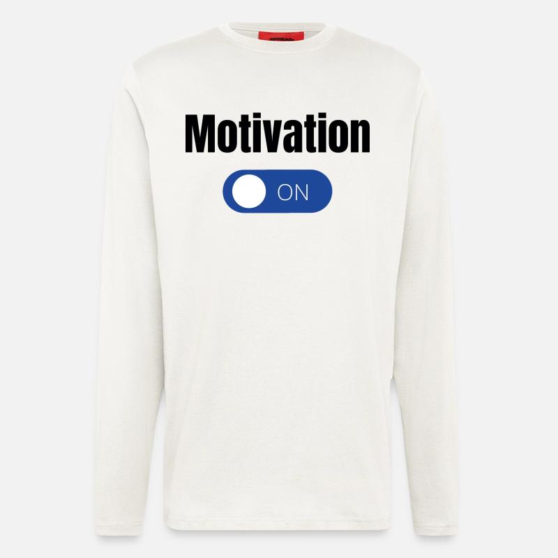 Einstellung Blauer EinAus Toggle  - Langarmshirt - made by SPREAD  - OFF WHITE