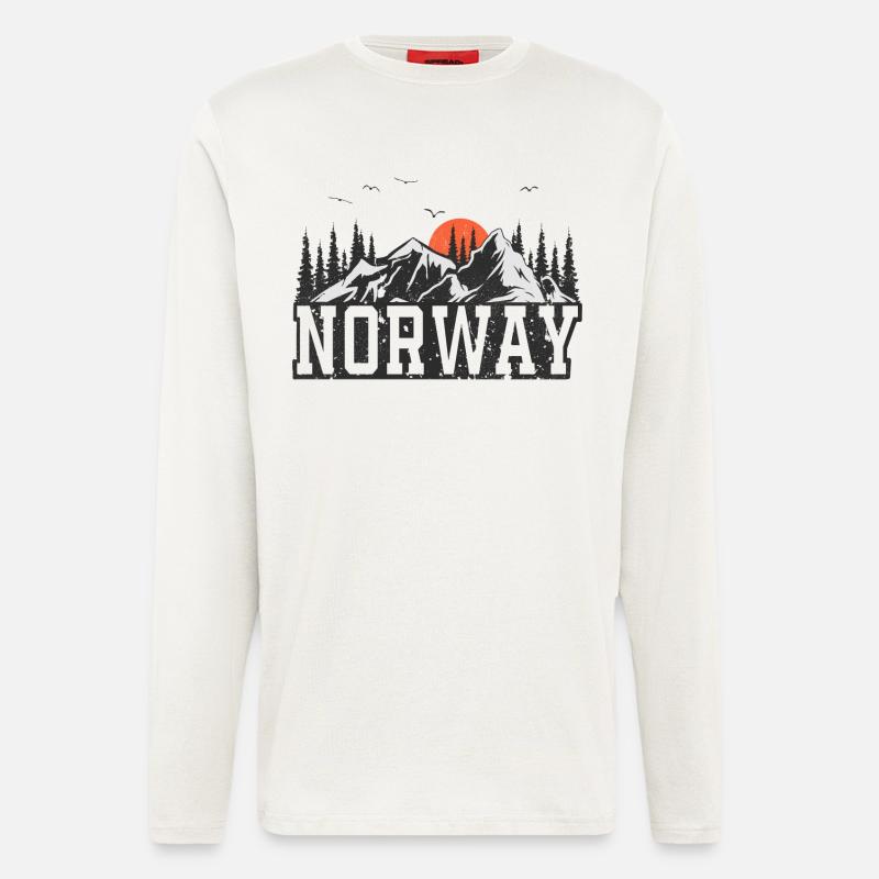 Norway - Longsleeve - made by SPREAD  - OFF WHITE