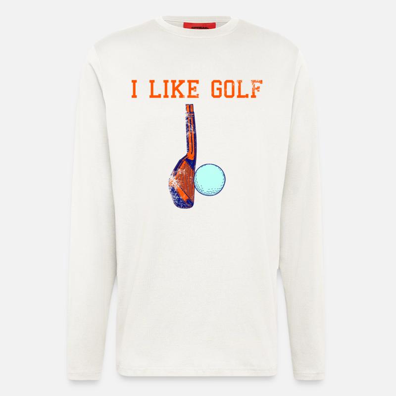 Ich liebe Golf - Langarmshirt - made by SPREAD  - OFF WHITE