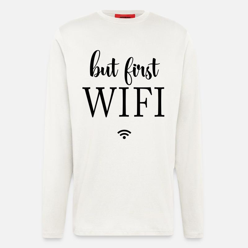 Black Surfaces Minimal Design - Longsleeve - made by SPREAD  - OFF WHITE