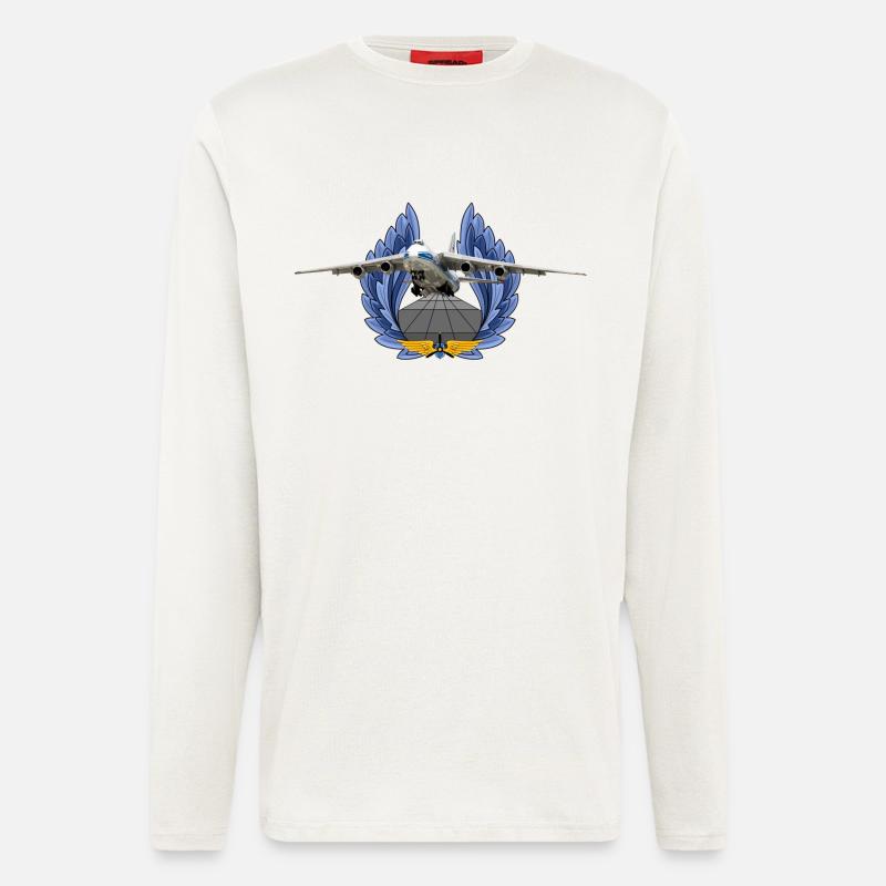 An-124 - Langarmshirt - made by SPREAD  - OFF WHITE