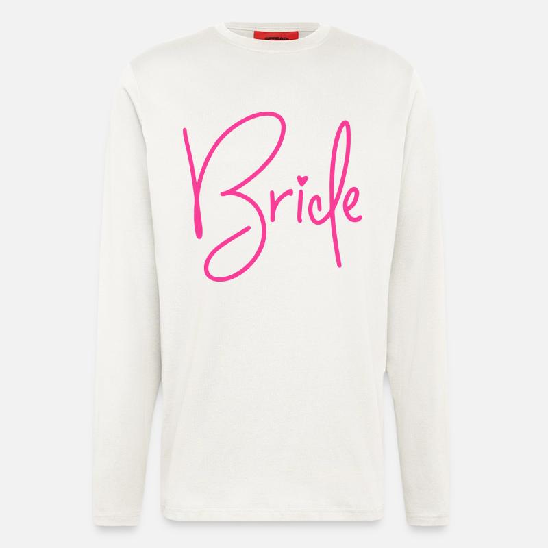 Bride - Braut - Junggesellinnenabschied - JGA 2026 - Langarmshirt - made by SPREAD  - OFF WHITE