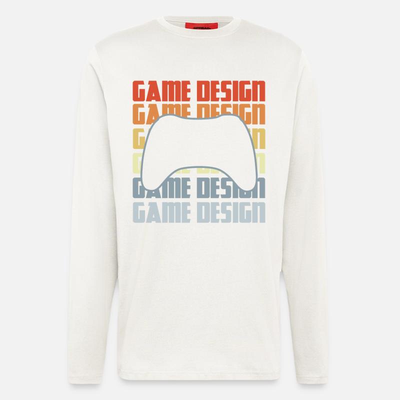 Game Dev - Longsleeve - made by SPREAD  - OFF WHITE