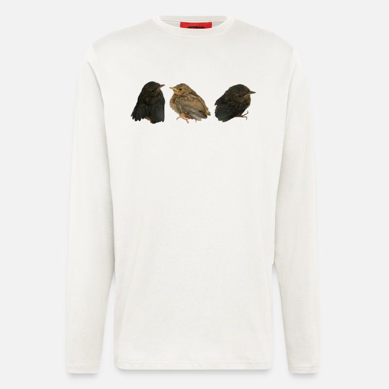 Robin Branches - Longsleeve - made by SPREAD  - OFF WHITE