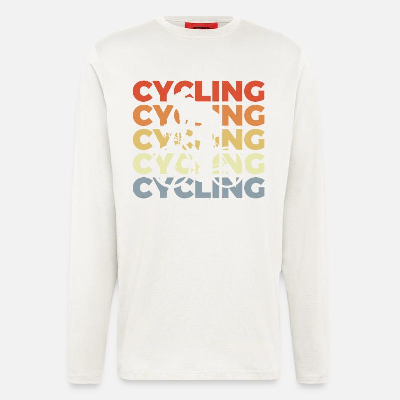 Radfahren - Langarmshirt - made by SPREAD  - OFF WHITE