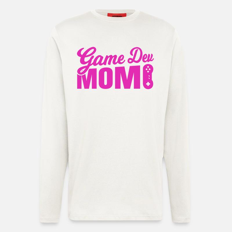 Game Developer Mother - Longsleeve - made by SPREAD  - OFF WHITE