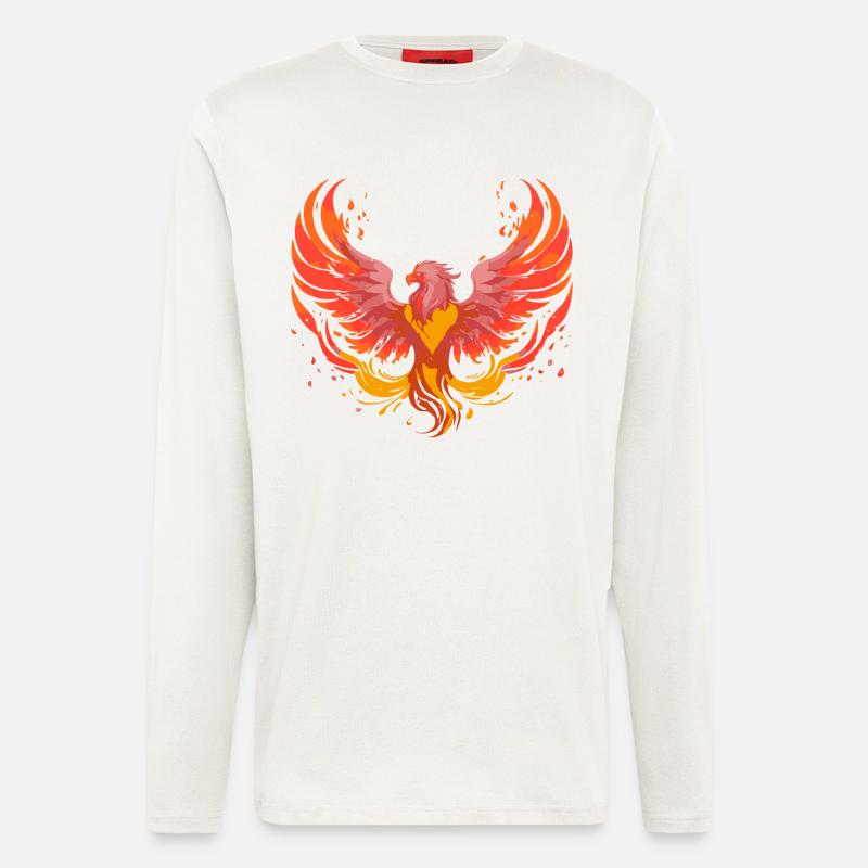 Phoenix Phönix - Longsleeve - made by SPREAD  - OFF WHITE