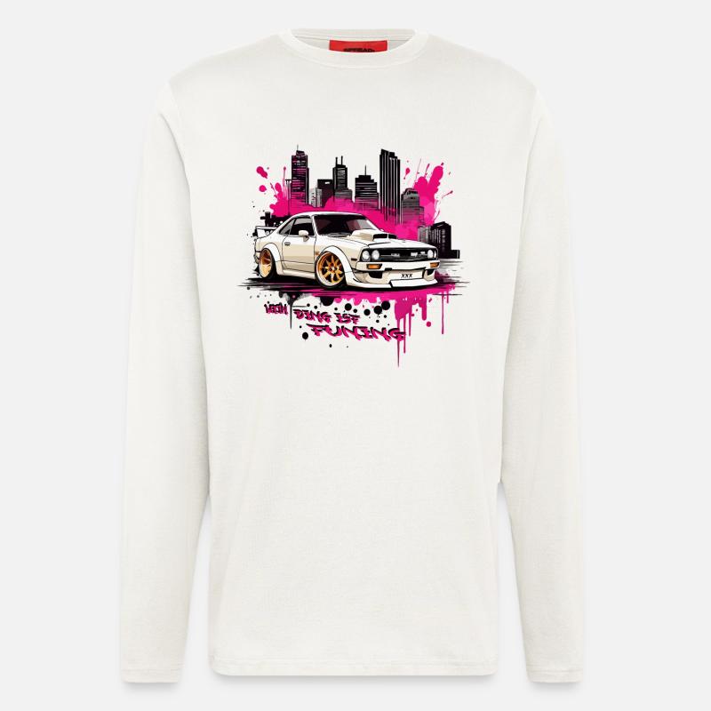 Mein Ding ist Tuning - Langarmshirt - made by SPREAD  - OFF WHITE