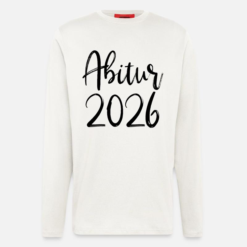 Abitur 2026 - Langarmshirt - made by SPREAD  - OFF WHITE