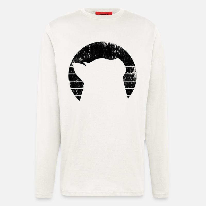 Katze - Langarmshirt - made by SPREAD  - OFF WHITE