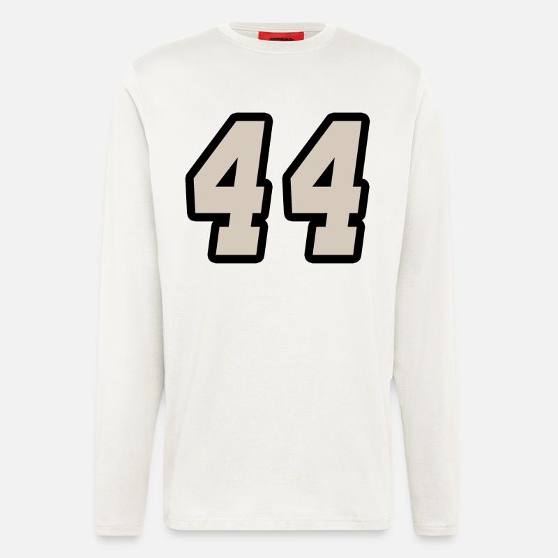 Nummer vierundvierzig 44 - Langarmshirt - made by SPREAD  - OFF WHITE