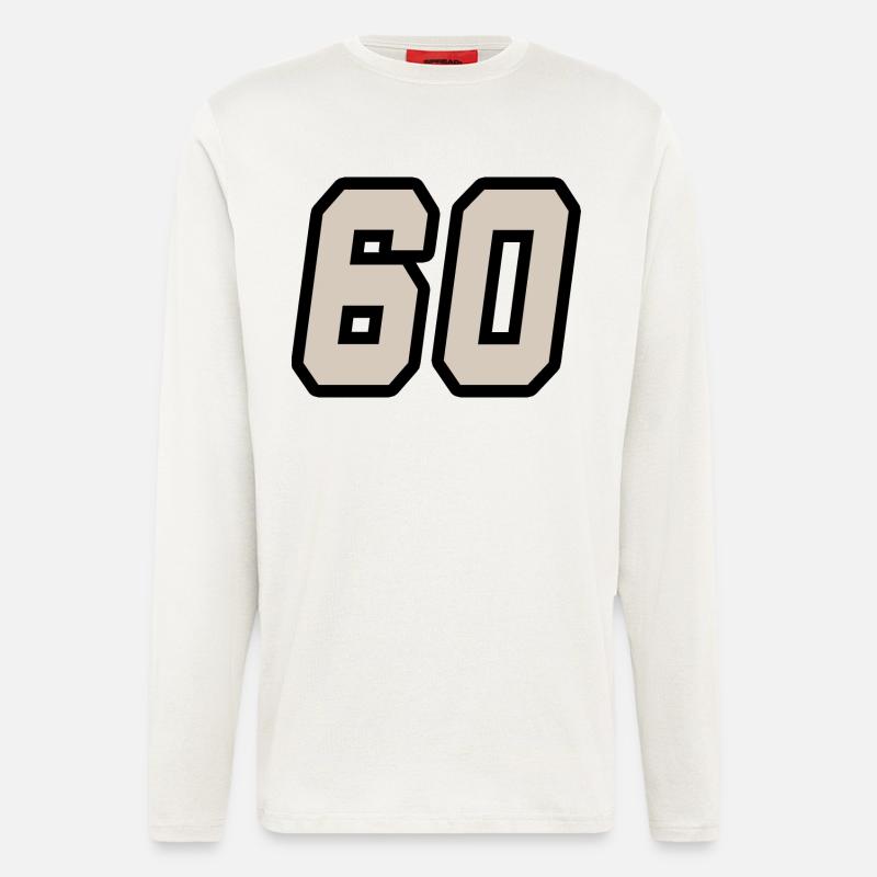 Nummer 60 - Langarmshirt - made by SPREAD  - OFF WHITE