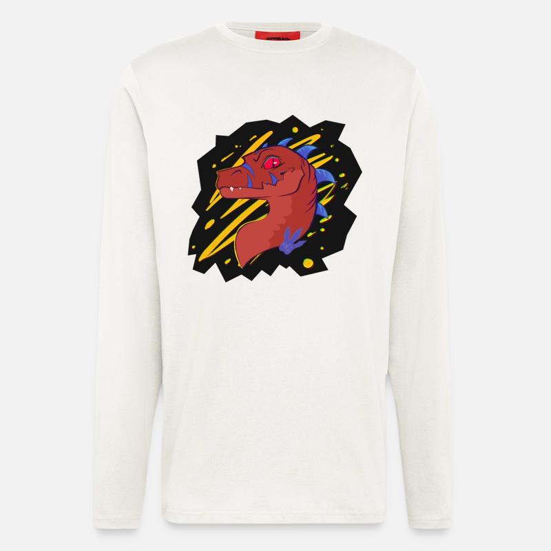 Firia, die Chimäre (von Derpy Fox) - Langarmshirt - made by SPREAD  - OFF WHITE